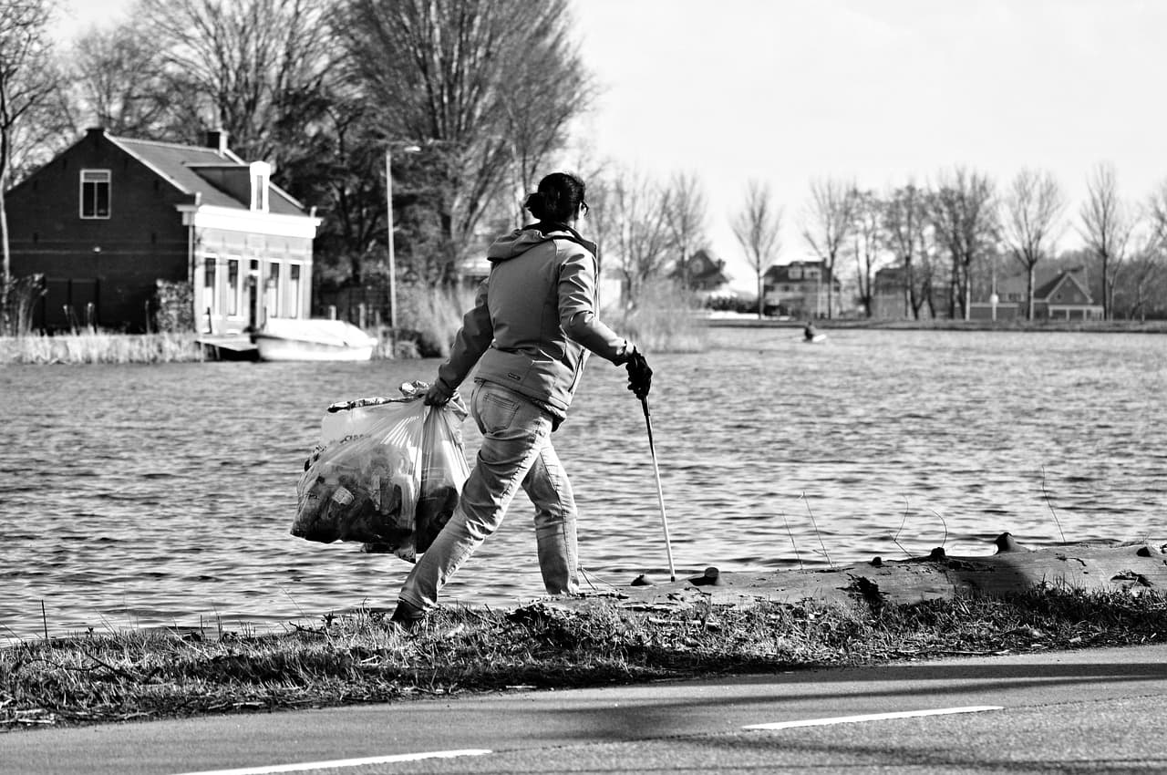 Student List Serbia elections: supporters clean up Pioneers Park after victory