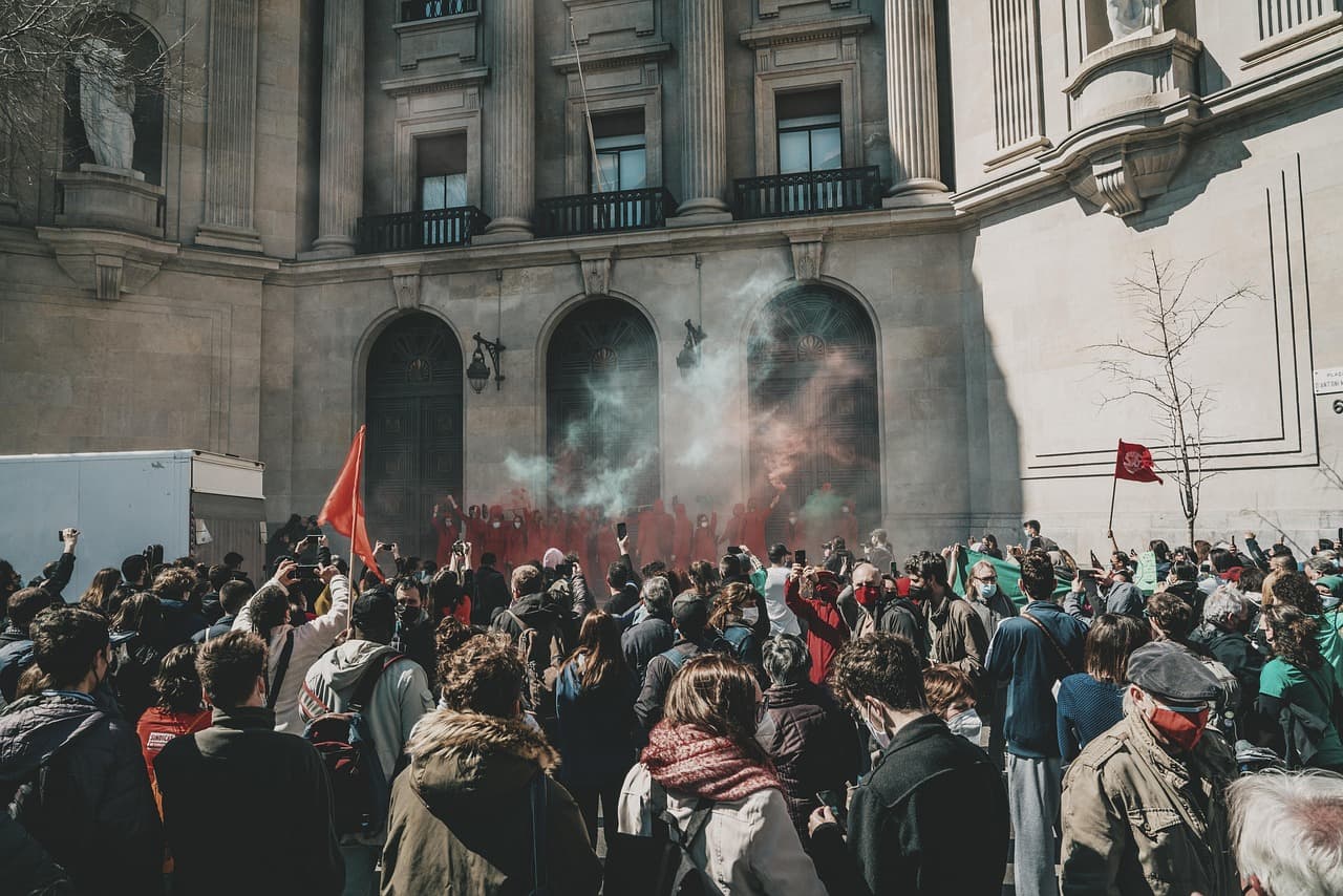Student protests in Albania turn violent as Tirana demonstrators clash with police